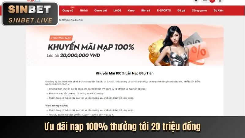Tiền thưởng nạp lại vty05